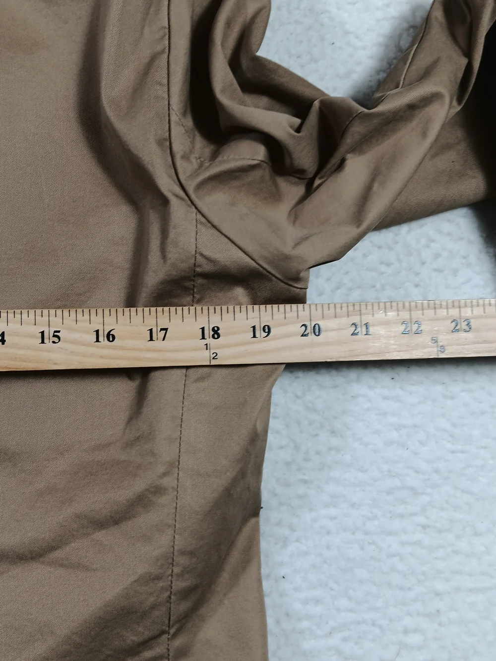 J. Crew Jacket Mens Small Tan Broken In Chino Blazer 3 Button Sport Coat Preppy